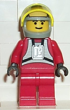 LEGO Minifigure -- Rebel Pilot B-wing-Star Wars / Star Wars Episode 4/5/6 -- sw032 -- Creative Brick Builders